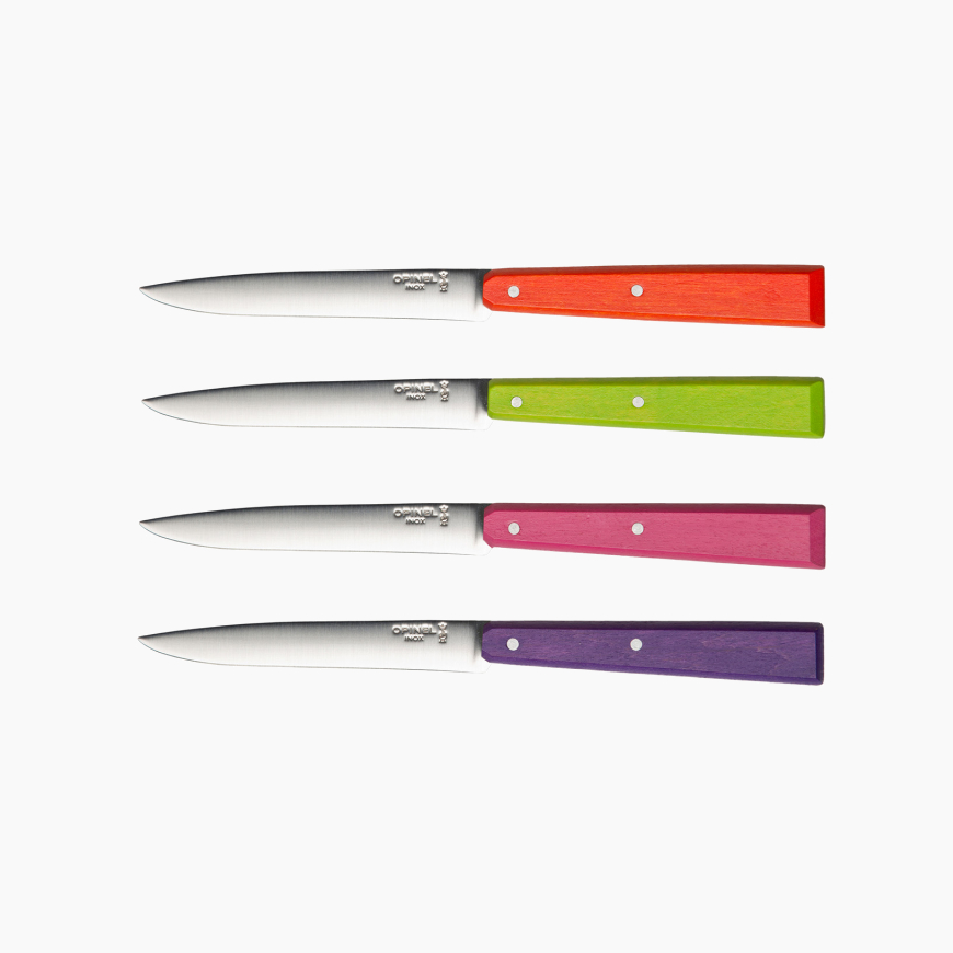 Set mit 4 Tischmessern N°125 Bon Appétit Pop