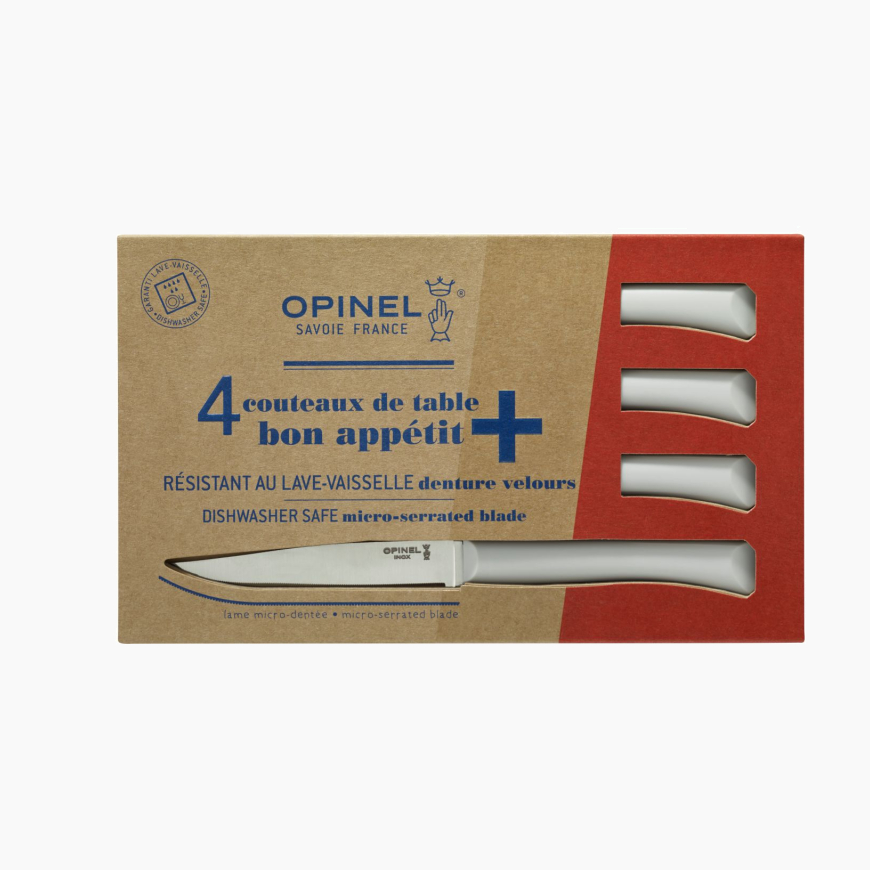 Cofanetto di 4 coltelli da tavola Bon Appetit + Nuvola