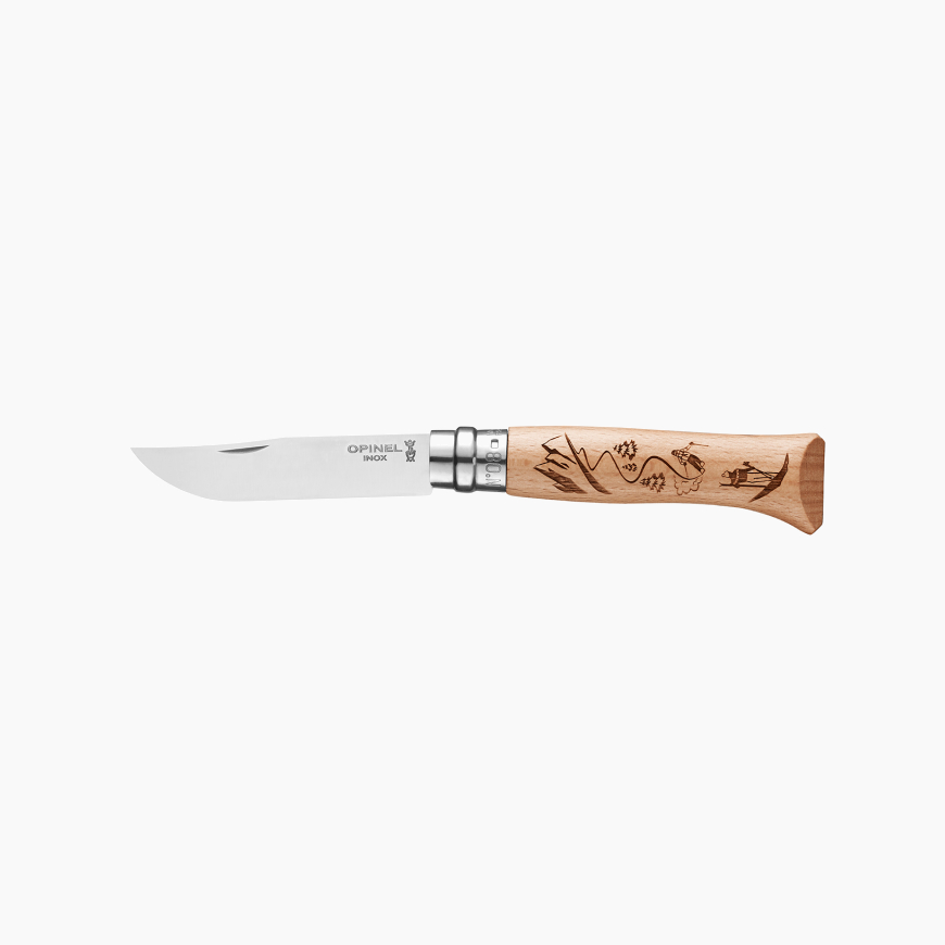 N°08 Engraved Skiing