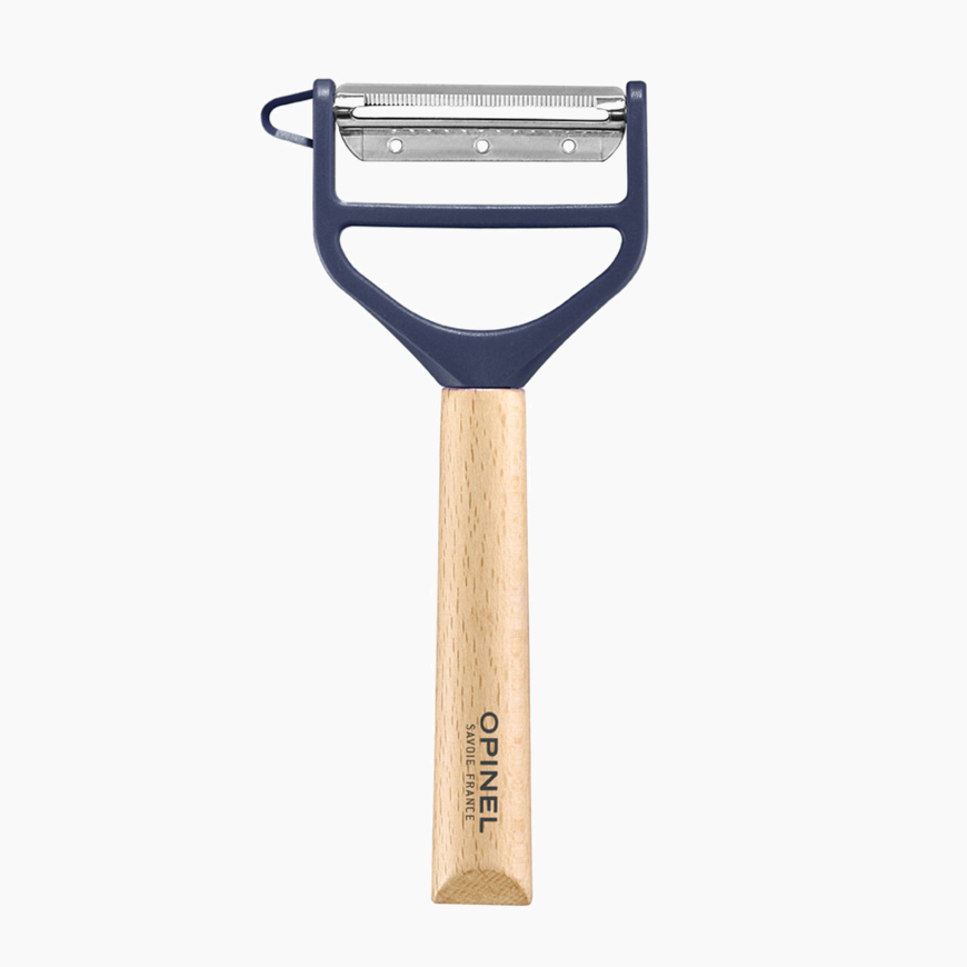 Schilmesje T-Duo van hout Blauw