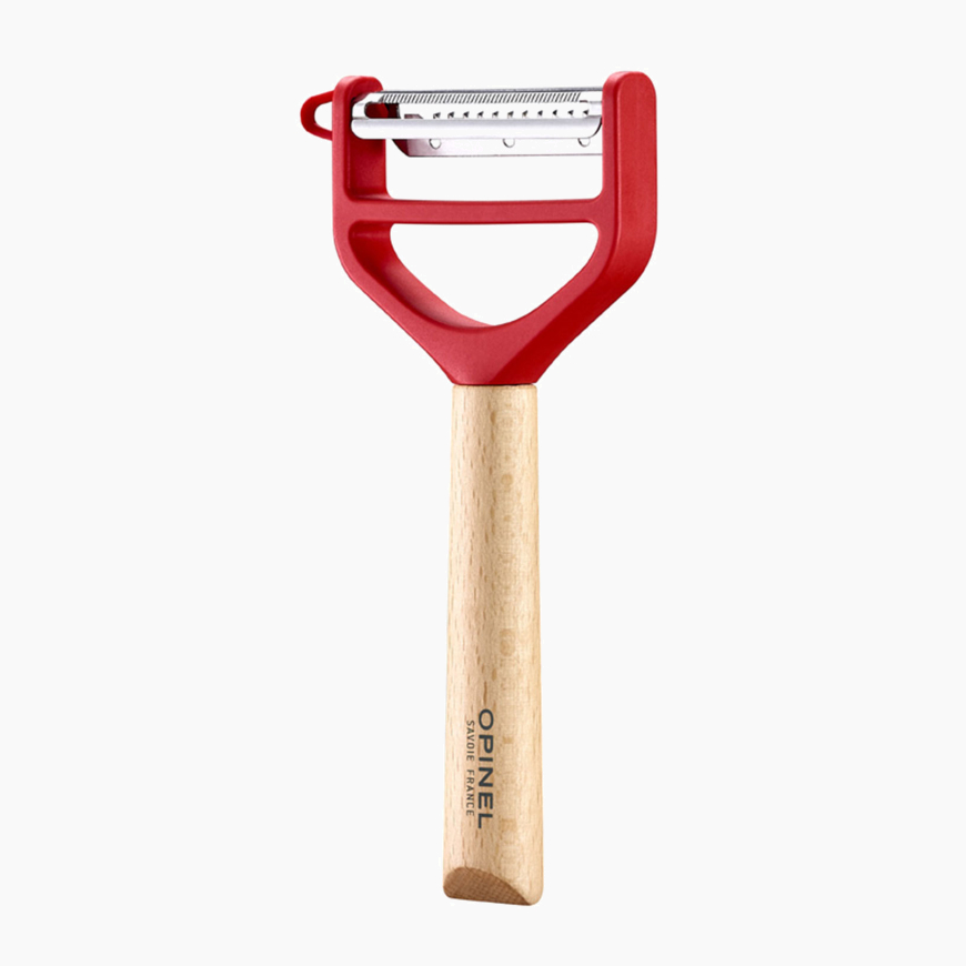 Eplucheur T-Duo bois Rouge