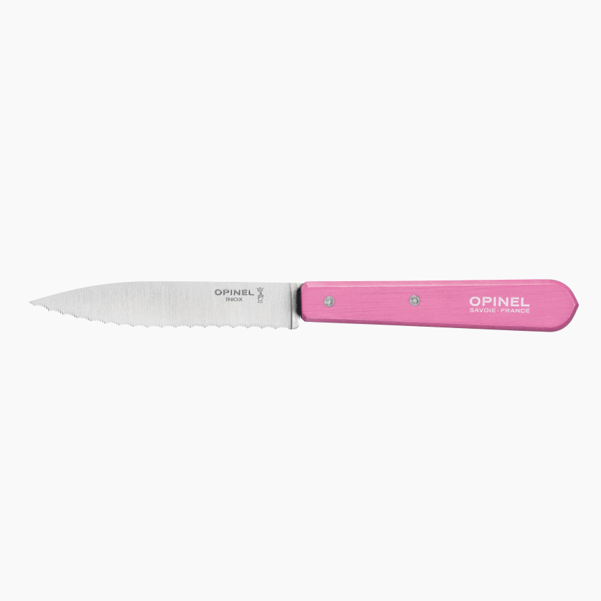 Serrated knife N°113 Pink