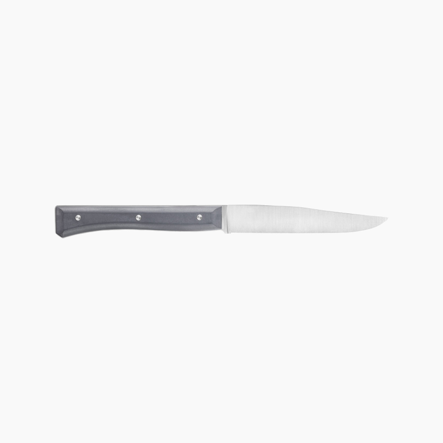 Coffret de 4 couteaux de table Facette Ardoise Microdenté