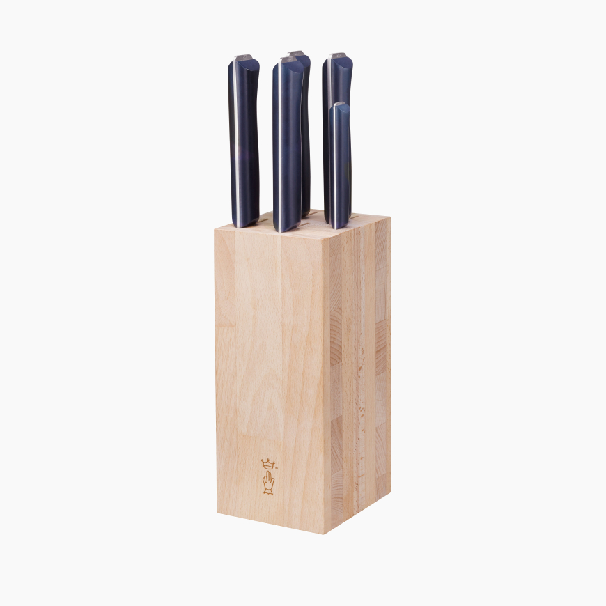 Kitchen knife storage block 5 knives