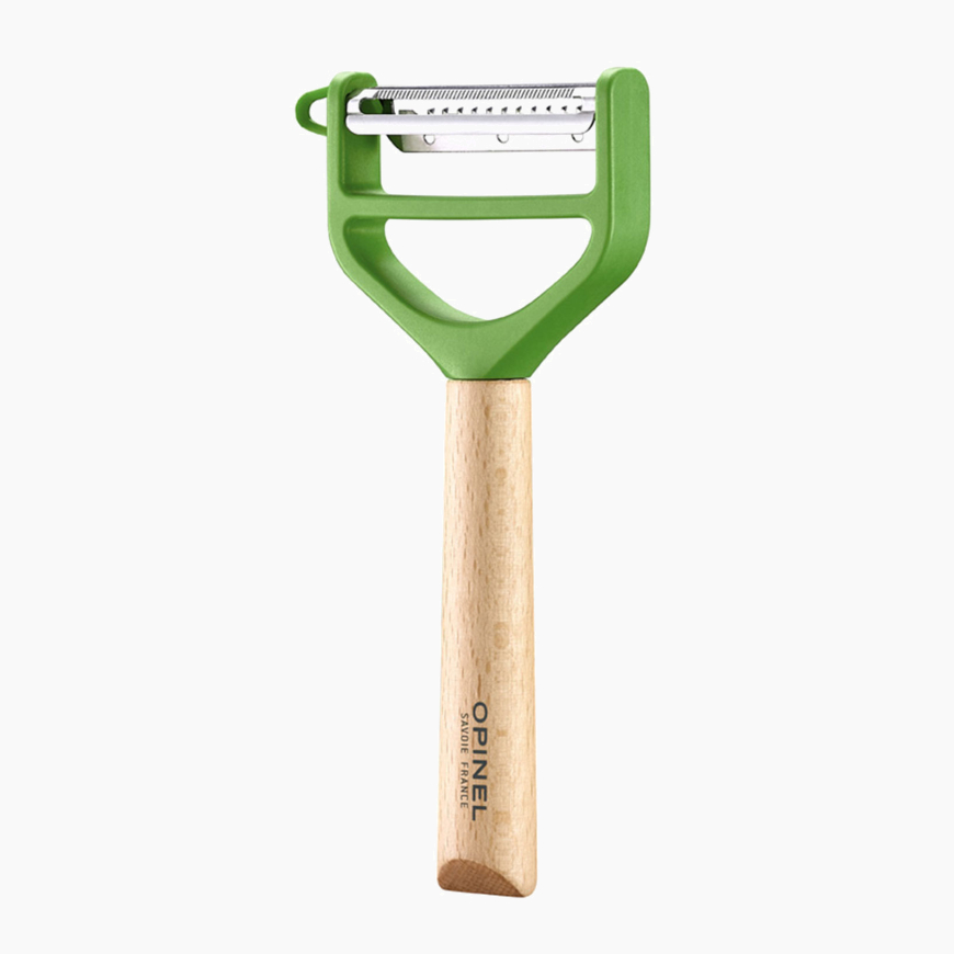 T-Duo wooden peeler in Green