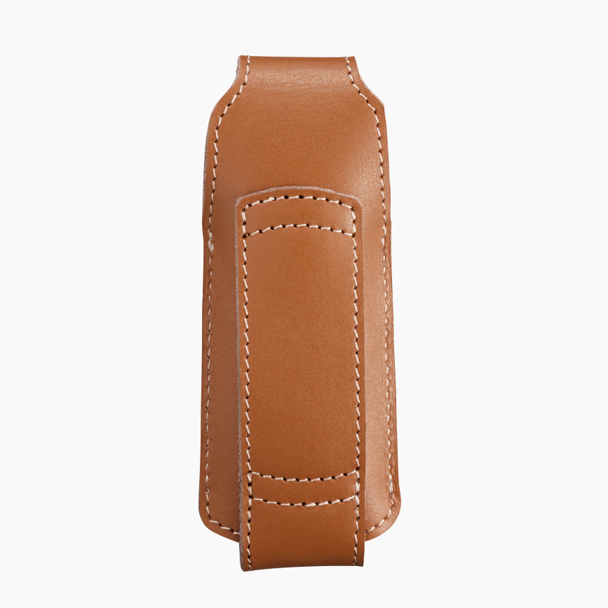 Etui Chic Cuir Fauve