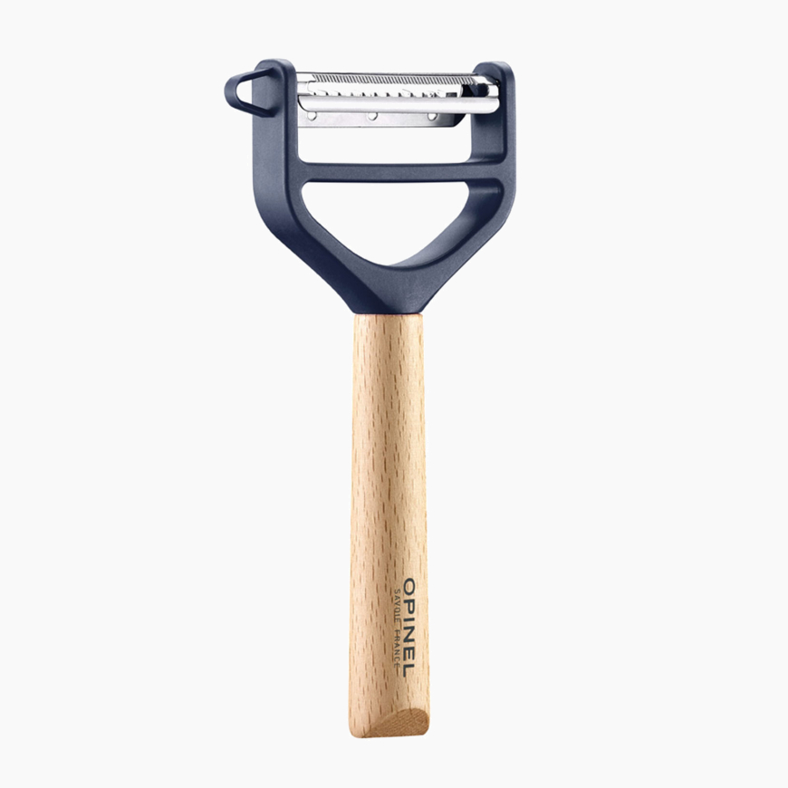 Schilmesje T-Duo van hout Blauw