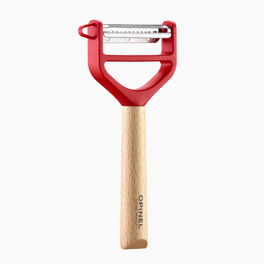 Eplucheur T-Duo bois Rouge