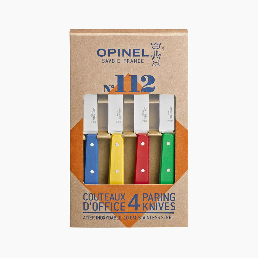 Kit de 4 cuchillos N°112 colores clásicos