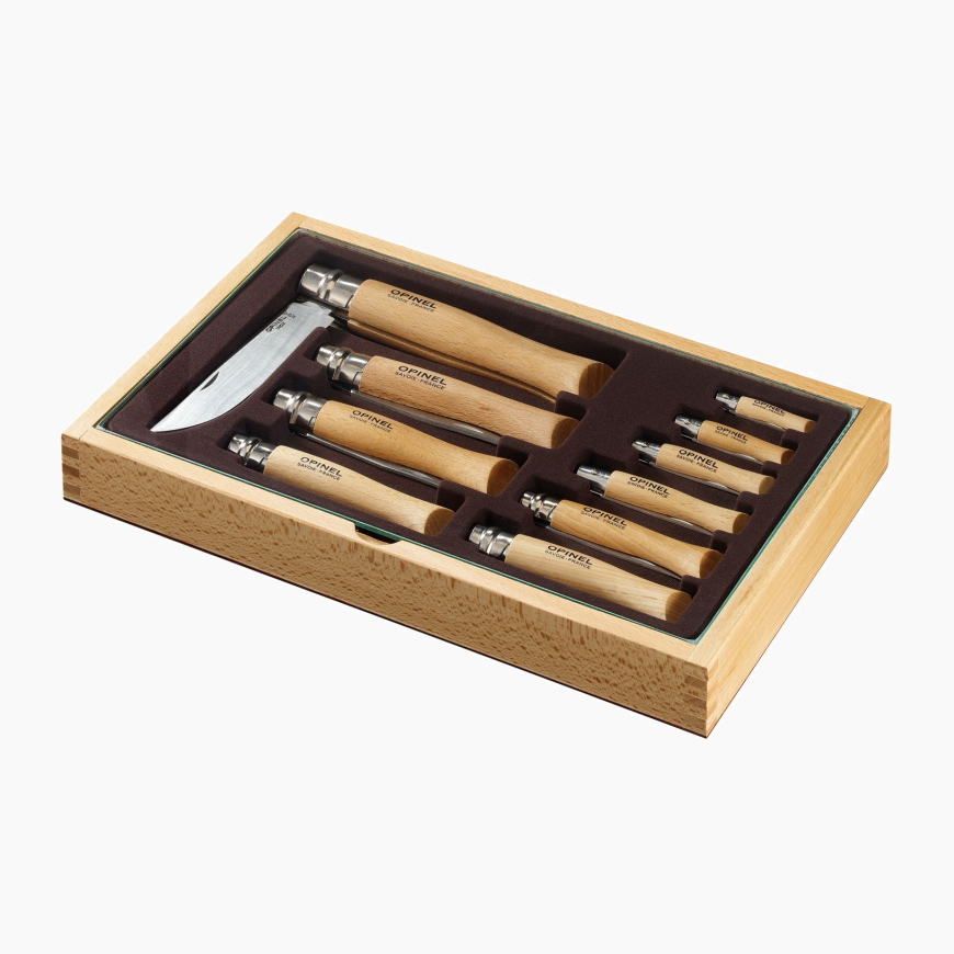Vitrina de 10 cuchillos Inox
