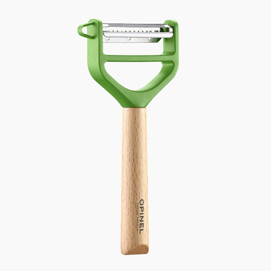 T-Duo wooden peeler in Green