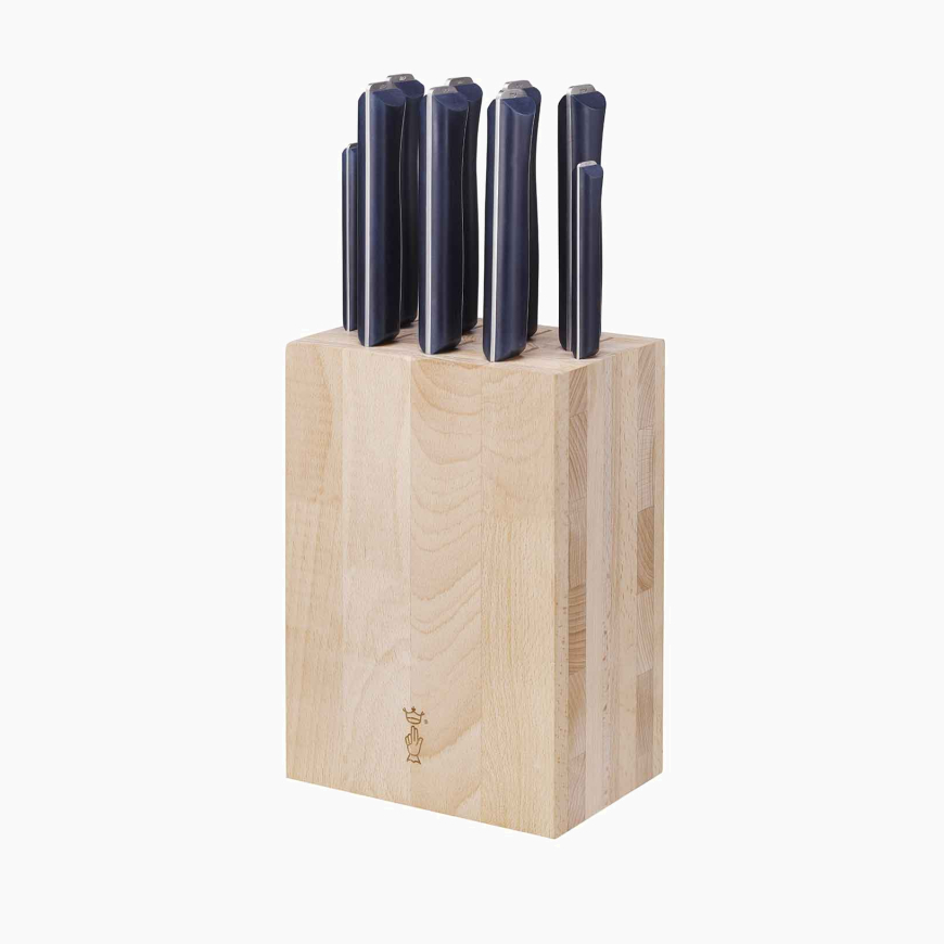 Bloc de rangement 9 couteaux