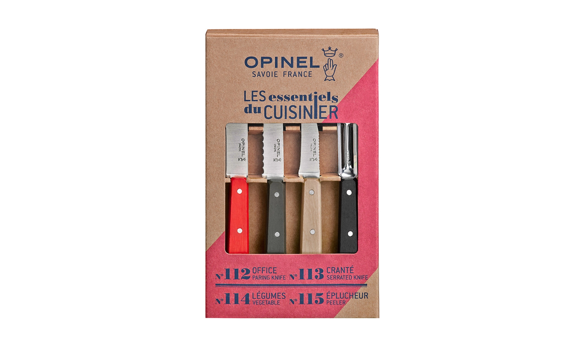 Opinel Knives Loft 4 essentials knives Box Set