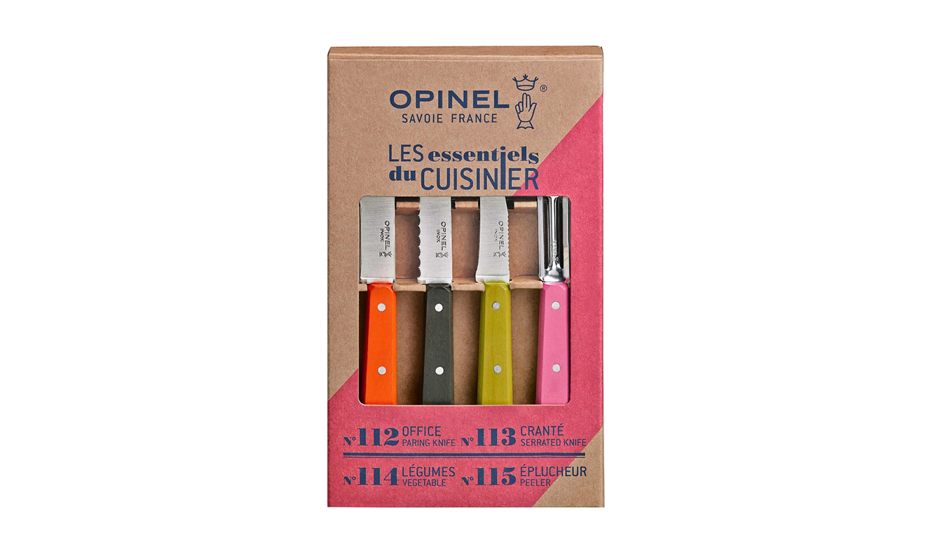 Messer Opinel Box Les Essentiels Fifties