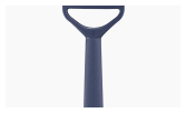 Eplucheur T-Duo polymère Bleu