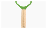 T-Duo wooden peeler in Green