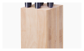 Kitchen knife storage block 5 knives