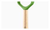 T-Duo wooden peeler in Green