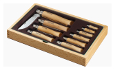 Vitrina de 10 cuchillos Inox