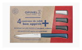 Coffret de 4 couteaux de table Bon Appétit + Tempête (Couleurs panachées)