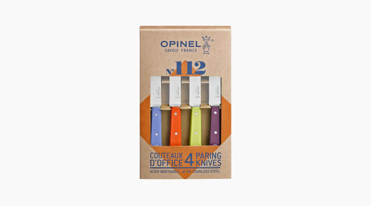 Box mit 4 Messern N°112 säuerliche Farben