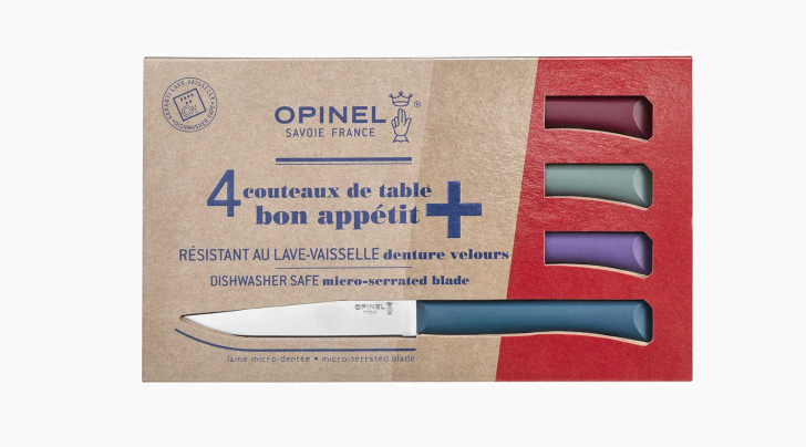 Messerset 4 Tafelmesser Bon Appétit + Glam (mehrfarbig)