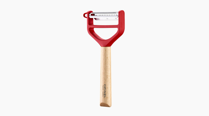 T-Duo wooden peeler in Red