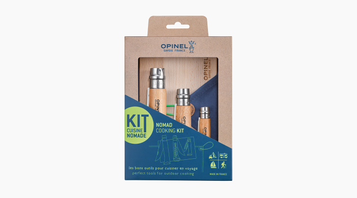 Nomad Cooking Kit with N°10 Corkscrew Bottle Opener