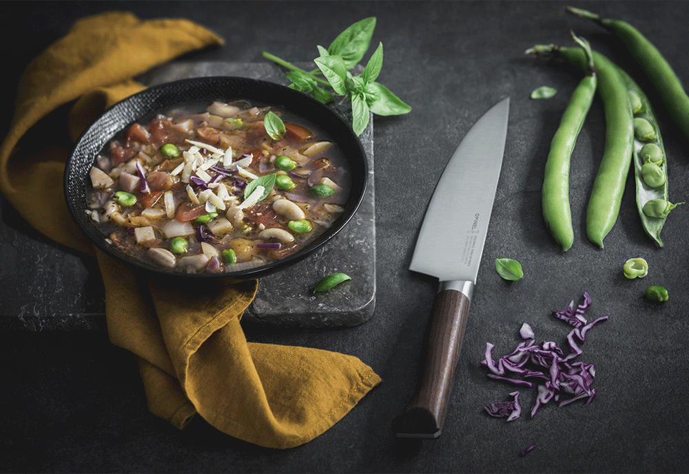 néo6 Noyer Noir Couteau de cuisine haut de gamme