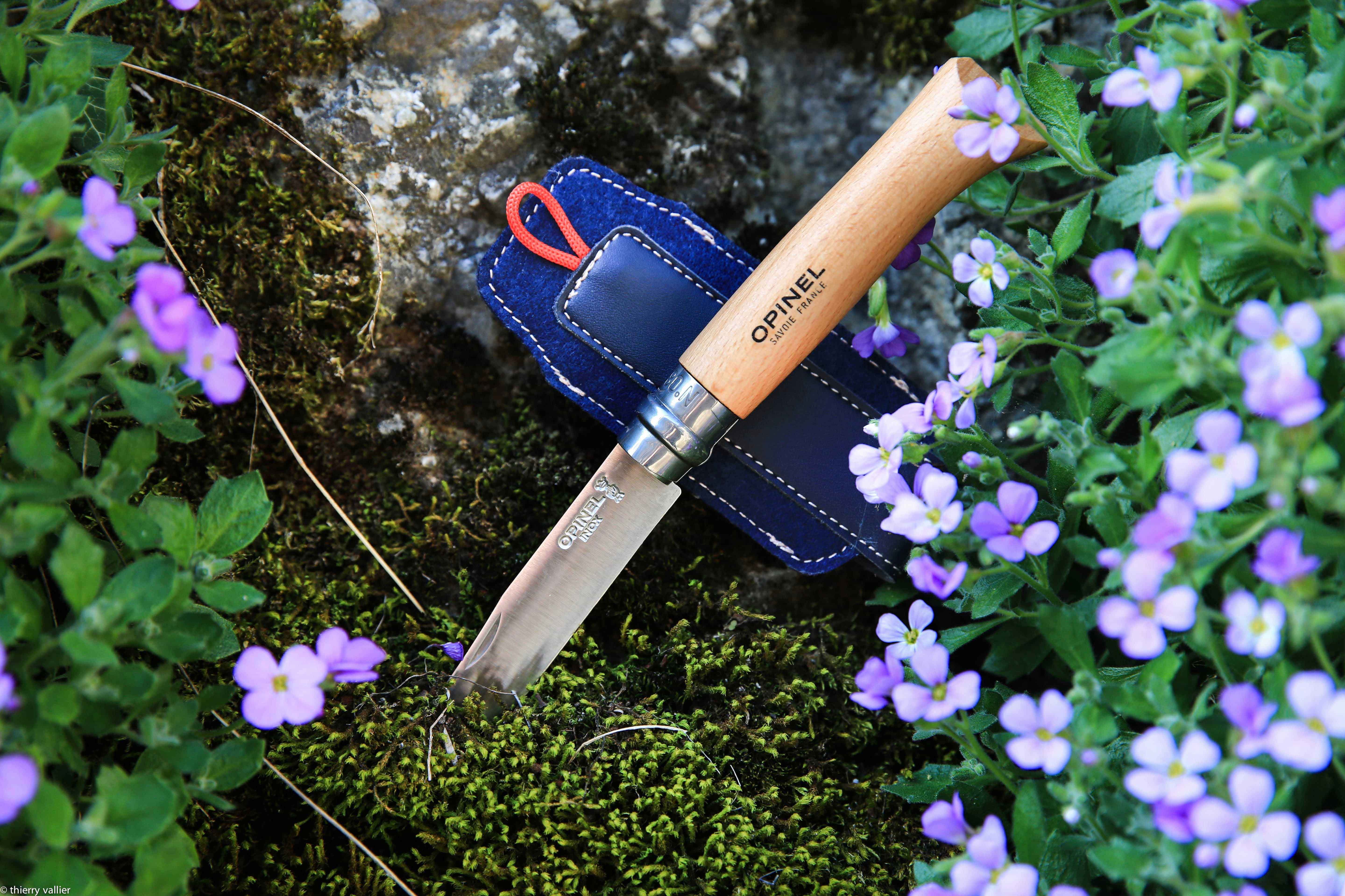 Sheaths Opinel knives outdoor chic alpine leather