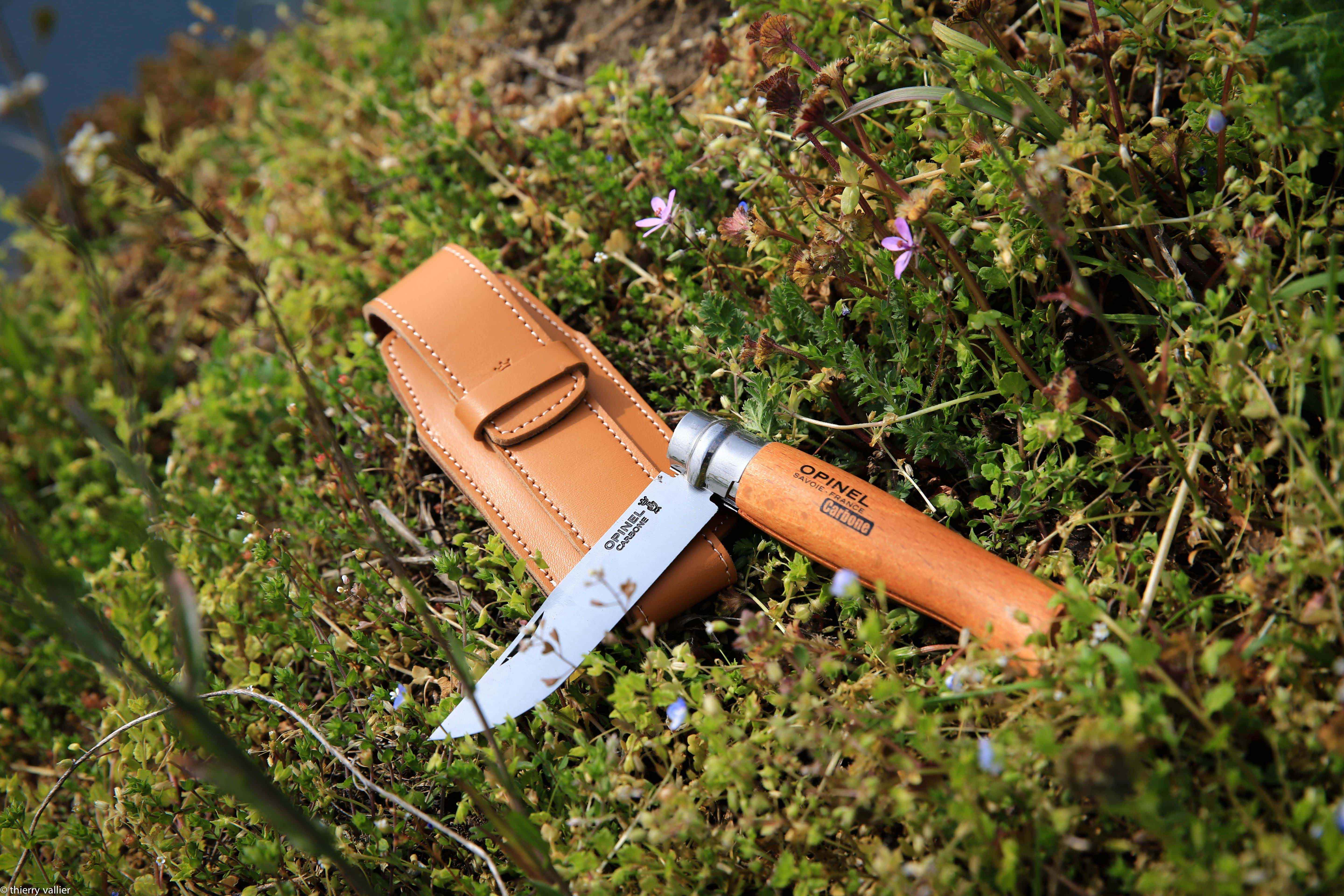Sheaths Opinel knives outdoor chic alpine leather